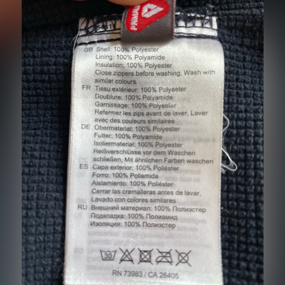 Helly Hansen Dark Blue Quilted Jacket - Picture 9 of 9